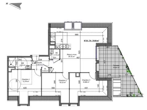 Vente appartement 4 pièces