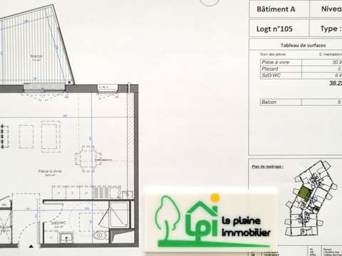 Vente appartement 1 pièce Épron 14