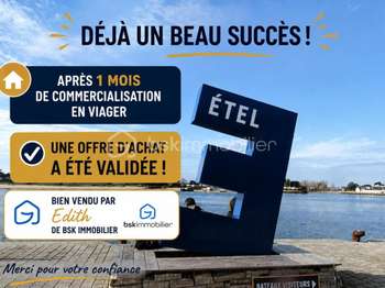Vente appartement 2 pièces Étel 56