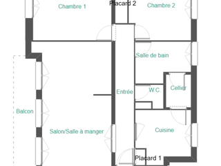 Vente appartement 3 pièces