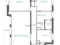 Vente appartement 3 pièces Vente appartement 3 pièces