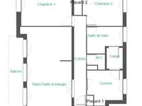 Vente appartement 3 pièces Vente appartement 3 pièces