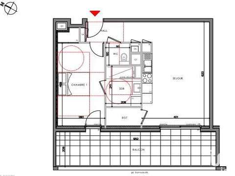 Vente appartement 2 pièces Eybens 38