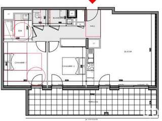 Vente appartement 3 pièces