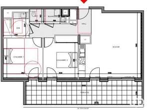 Vente Appartement 3 piècesEybens