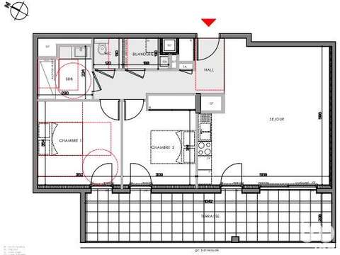 Vente appartement 3 pièces Eybens 38