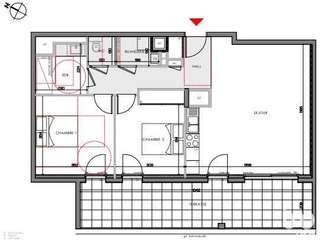 Vente appartement 3 pièces