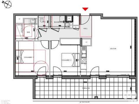 Vente appartement 3 pièces Eybens 38