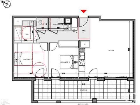 Vente appartement 3 pièces Eybens 38