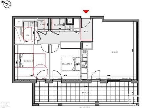 Vente appartement 3 pièces Eybens 38