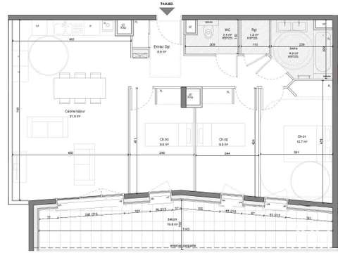 Vente appartement 4 pièces Vente appartement 4 pièces