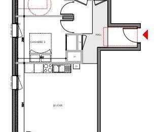 Vente Appartement 3 piècesEybens