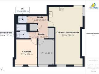 Vente appartement 3 pièces