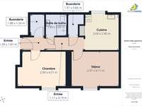 Vente appartement 2 pièces