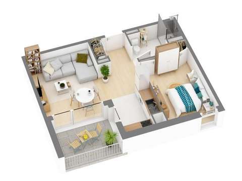 Vente appartement 2 pièces Vente appartement 2 pièces