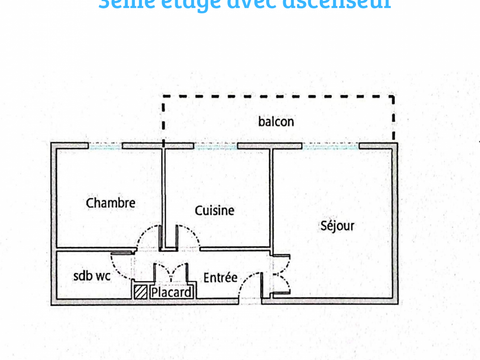 Vente appartement 2 pièces Vente appartement 2 pièces