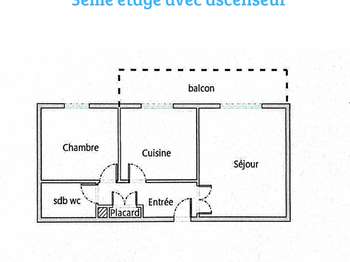 Vente appartement 2 pièces Vente appartement 2 pièces