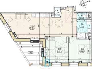 Vente appartement 4 pièces
