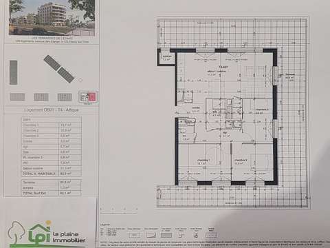 Vente appartement 4 pièces