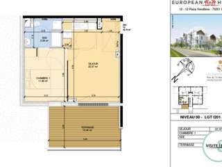 Vente appartement 2 pièces