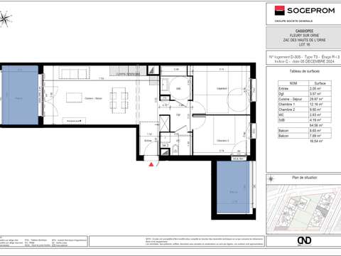 Vente appartement 3 pièces Vente appartement 3 pièces