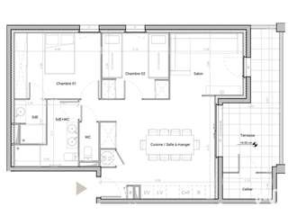 Vente appartement 3 pièces Vente appartement 3 pièces