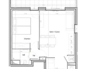 Vente appartement 2 pièces Vente appartement 2 pièces