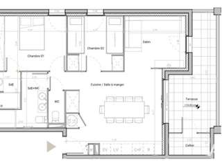 Vente appartement 3 pièces