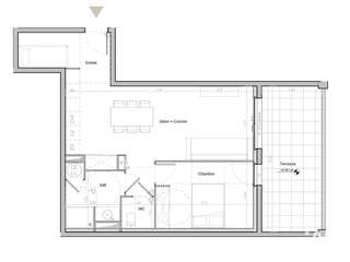 Vente appartement 2 pièces Vente appartement 2 pièces