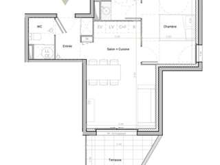 Vente appartement 2 pièces Vente appartement 2 pièces