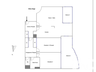 Vente appartement 3 pièces