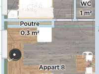 Vente appartement 2 pièces Vente appartement 2 pièces