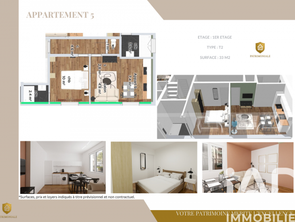 Vente Appartement 2 piècesFougères