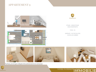Vente appartement 2 pièces