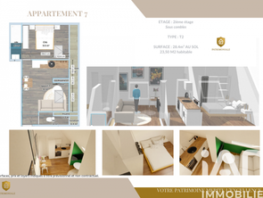 Vente Appartement 2 piècesFougères
