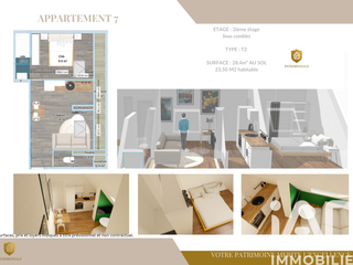 Vente appartement 2 pièces
