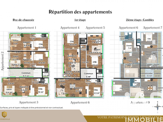 Vente appartement 2 pièces Vente appartement 2 pièces