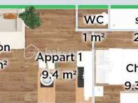 Vente appartement 2 pièces Vente appartement 2 pièces