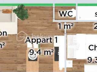 Vente appartement 2 pièces Vente appartement 2 pièces