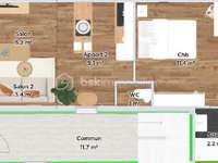 Vente appartement 2 pièces