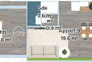 Vente appartement 2 pièces