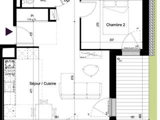 Vente appartement 3 pièces