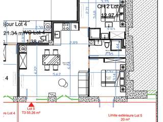 Vente appartement 3 pièces
