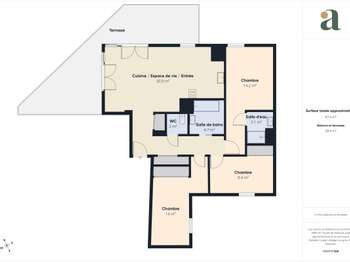 Vente appartement 4 pièces Vente appartement 4 pièces