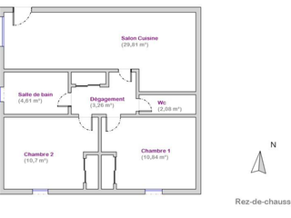 Vente appartement 3 pièces