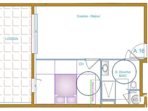 Vente appartement 2 pièces