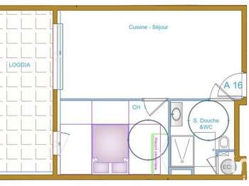 Vente appartement 2 pièces