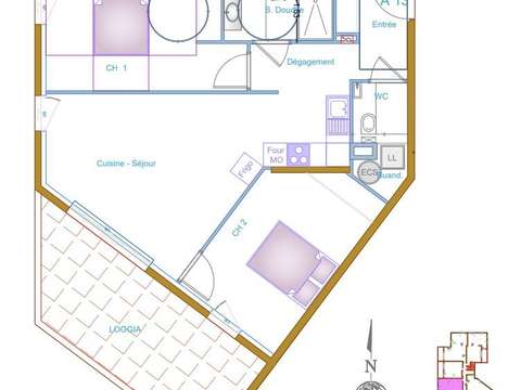 Vente appartement 3 pièces