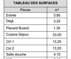 Vente appartement 3 pièces