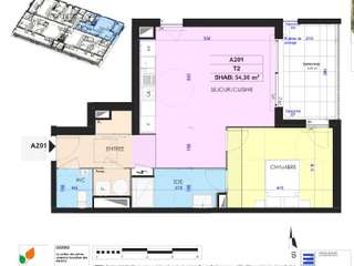Vente appartement 2 pièces